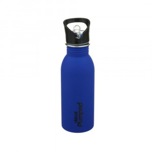 Μεταλλικό ανοξείδωτο μπουκάλι Décor 500ml / Με εσωτερικό καλαμάκι & ‘soft touch’ υφή