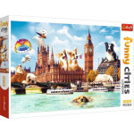 PUZZLE 1000PCS DOGS IN LONDON 817-10596