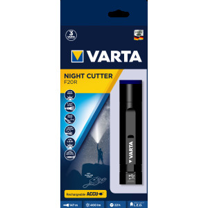 VARTA 18900101111 Night Cutter F20R USB Rechargeable Flashlight 18900101111