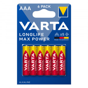 VARTA 4703101446 (συσκ.6) LONGLIFE MAX POWER 6 AAA 4703101446