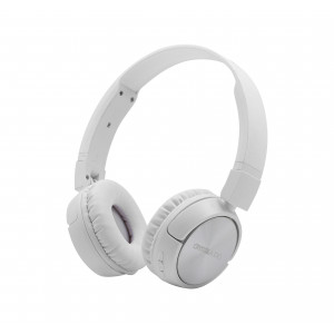 CRYSTAL AUDIO BT4-W WHITE BLUETOOTH ON-EAR FOLDABLE HEADPHONES BT4-W