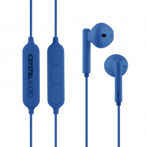 CRYSTAL AUDIO BIE-02SB BLUETOOTH BLUE IN-EAR EARPHONES BIE-02SB