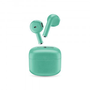 CELLULAR LINE 454820 Swag Bluetooth Ακουστικά TWS με Θήκη Φόρτισης Πράσινα BTMSTWSSWAGG