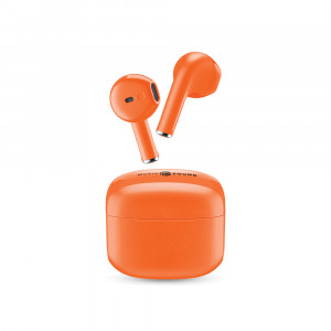 CELLULAR LINE 454783 Swag Bluetooth Ακουστικά TWS με Θήκη Φόρτισης Πορτοκαλί BTMSTWSSWAGO