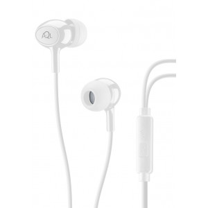CL 292019 ACOUSTICW ACOUSTIC WHITE IN-EAR EARPHONES WITH MIC ACOUSTICW