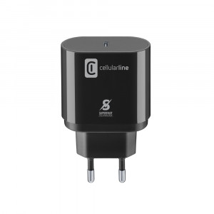 CELLULAR LINE 367182 USB Type-C Charger Samsung 25w Black ACHSMUSBCPD25WK