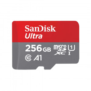 SanDisk SDSQUAC-256G-GN6MA Ultra microSDXC 256GB + SD Adapter 150MB/s  A1 Class 10 UHS-I SDSQUAC-256G-GN6MA