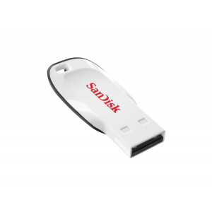 SanDisk USB 2.0 Cruzer Blade 16GB White