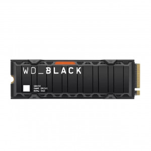 WD BLACK SN850 NVMe SSD with Heatsink (PCIe® Gen4) 500GB (works with PS5) WDBAPZ5000BNC-WRSN