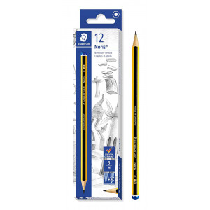 STAEDTLER ξύλινο μολύβι Noris 120-3, εξάγωνο, H3, 12τμχ 120-3