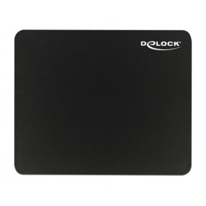 DELOCK mouse pad 12005, 22x18x0.2cm, μαύρο 12005