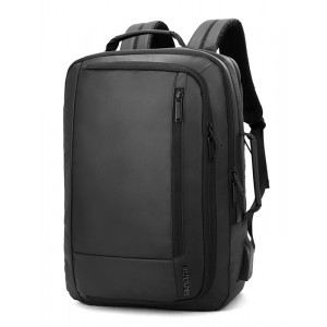 ARCTIC HUNTER τσάντα πλάτης 1500362 με θήκη laptop 15.6, μαύρη 1500362-BK