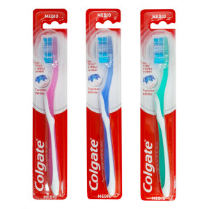 COLGATE οδοντόβουρτσα Twister White με καπάκι, medium 4011200257909