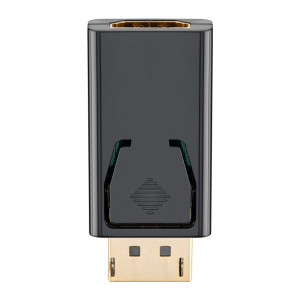 GOOBAY αντάπτορας DisplayPort σε HDMI 51719, gold-plated, μαύρος 51719
