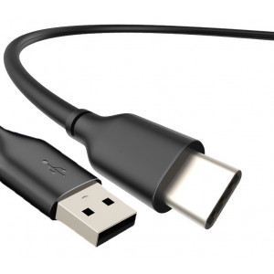 CABLETIME καλώδιο USB-A 2.0 σε USB-C C160, 5V3A, 0.25m, μαύρο 5210131038116