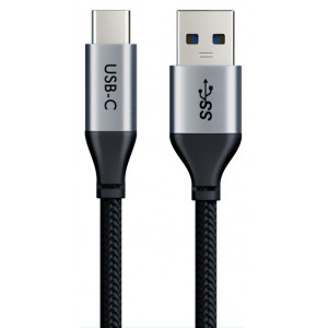 CABLETIME καλώδιο USB-A 3.0 σε USB-C C160, 5V3A, 3m, μαύρο 5210131038253