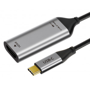 CABLETIME αντάπτορας USB-C σε HDMI C160, 4K/60HZ, 0.15m, μαύρος 5210131038291