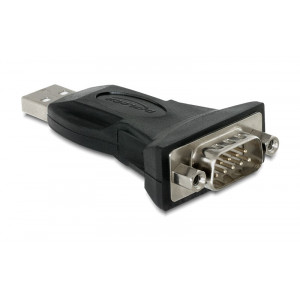 DELOCK Adapter απο serial RS-232 σε USB 2.0 type A + 80cm USB καλωδιο 61460