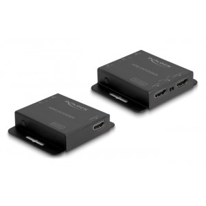 DELOCK HDMI video extender 65832, Cat.6 έως 70m, Power Over Cable, 4K 65832