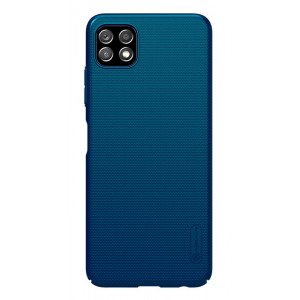 NILLKIN θήκη Super Frosted Shield για Samsung Galaxy A22 5G, μπλε 6902048221994