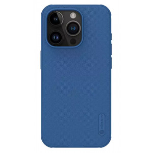 NILLKIN θήκη Super Frosted Shield Pro για iPhone 15 Pro, μπλε 6902048265585