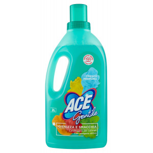 ACE υγρό καθαριστικό λεκέδων Gentile, για ευαίσθητα και χρωματιστά, 2lt 8001480021136