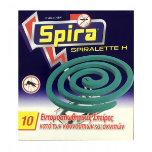 SPIRA εντομοαπωθητικό φιδάκι Spiralette H, 10x σπείρες 8008090601741