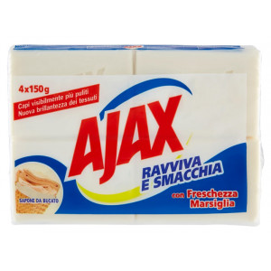 AJAX σαπούνι ρούχων Freshness of Marseille, 4x 150g 8693495044080