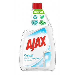 AJAX Καθαριστικό spray για τζάμια Crystal, ανταλλακτικό, 750ml 8714789744391