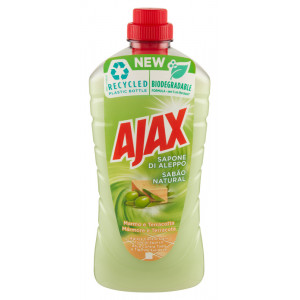 AJAX Υγρό καθαριστικό για όλες τις επιφάνειες, φυσικό σαπούνι, 1L 8718951337503