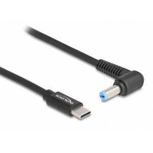 DELOCK καλώδιο τροφοδοσίας 87976, USB-C σε Acer 5.5x1.7mm, 1.5m, μαύρο 87976