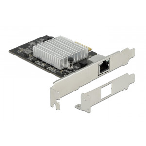 DELOCK κάρτα επέκτασης PCI x2 σε RJ45 Gigabit LAN 89528, 10 Gbps 89528