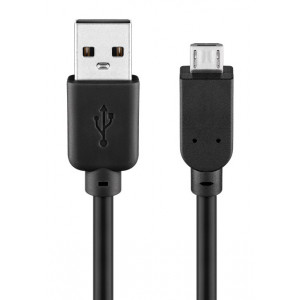 GOOBAY καλώδιο USB 2.0 σε Micro USB 93181, 1.5m, μαύρο 93181
