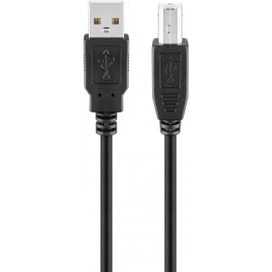 GOOBAY καλώδιο USB 2.0 σε USB Type B 93597, 3m, μαύρο 93597