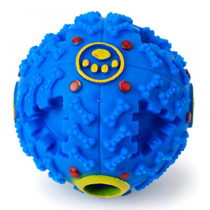 Παιχνίδι μπάλα για κατοικίδια ANM-0008, 10cm, μπλε ANM-0008