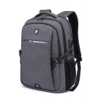 ARCTIC HUNTER τσάντα πλάτης B-00338-GY με θήκη laptop, USB, γκρι B-00338-GY