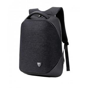 ARCTIC HUNTER τσάντα πλάτης B00193-BK, laptop, USB, αδιάβροχη, μαύρη B00193-BK