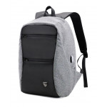 ARCTIC HUNTER τσάντα πλάτης B00207-DG με θήκη laptop, USB, γκρι B00207-DG