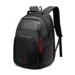 ARCTIC HUNTER τσάντα πλάτης B00341 με θήκη laptop 15.6, 30L, μαύρη B00341-BK