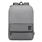 ARCTIC HUNTER τσάντα πλάτης B00360-GY με θήκη laptop, USB, γκρι B00360-GY