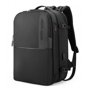 ARCTIC HUNTER τσάντα πλάτης B00382, με θήκη laptop 15.6, 33L, μαύρη B00382-BK