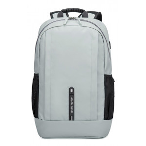 ARCTIC HUNTER τσάντα πλάτης B00386-GY με θήκη laptop 15.6, γκρι B00386-GY