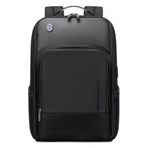 ARCTIC HUNTER τσάντα πλάτης B00403-BK με θήκη laptop, USB, μαύρο B00403-BK