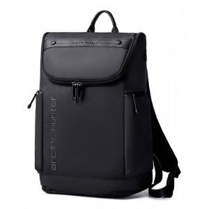 ARCTIC HUNTER τσάντα πλάτης B00465 με θήκη laptop 15.6, 25L, μαύρη B00465-BK