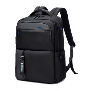 ARCTIC HUNTER τσάντα πλάτης B00477 με θήκη laptop 15.6, μαύρη B00477-BK