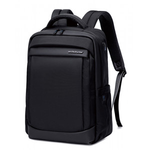 ARCTIC HUNTER τσάντα πλάτης B00478 με θήκη laptop 15.6, μαύρη B00478-BK