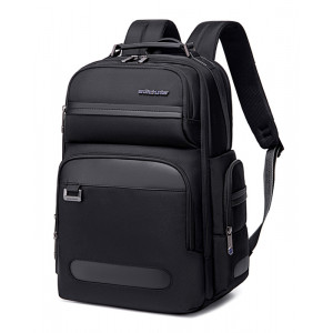 ARCTIC HUNTER τσάντα πλάτης B00492 με θήκη laptop 15.6, μαύρη B00492-BK