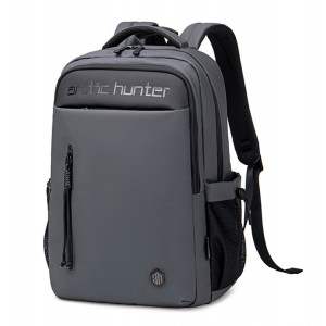 ARCTIC HUNTER τσάντα πλάτης B00534 με θήκη laptop 15.6, 21L, γκρι B00534-GY