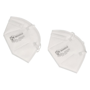 BALTIC MASKS μάσκα προστασίας FFP2 NR BM-003, 5 στρώσεων, 10τμχ, λευκή BM-003