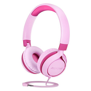 MPOW headphones για παιδιά CHE1 BH385A, noise limit, 3.5mm, ροζ BMBH385AP